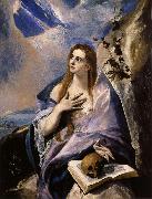 El Greco Mary Magdalen in Penitence France oil painting artist